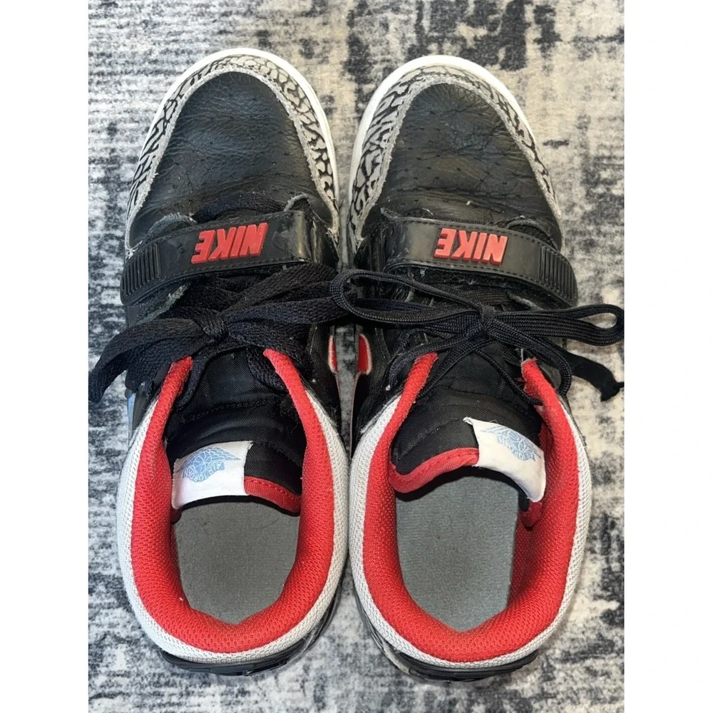 Nike Air Jordan Legacy 312 Low GS Y7 Chicago Flag Black‎ Blue Cement CD9054-004